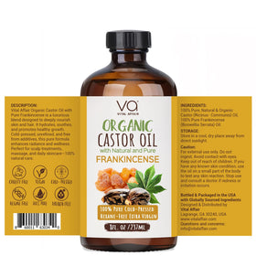 VITAL AFFAIR Organic Castor Oil with Frankincense lifestyle scene