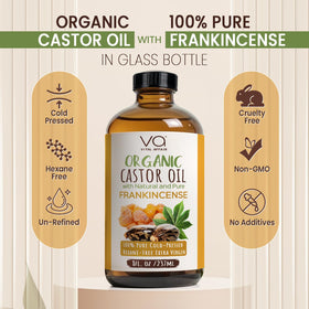VITAL AFFAIR Organic Castor Oil with Frankincense packaging box