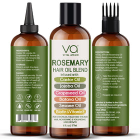 VITAL AFFAIR Rosemary Oil bottle with cap