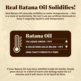 Vital Strands Batana Oil 60ml bottle with dropper