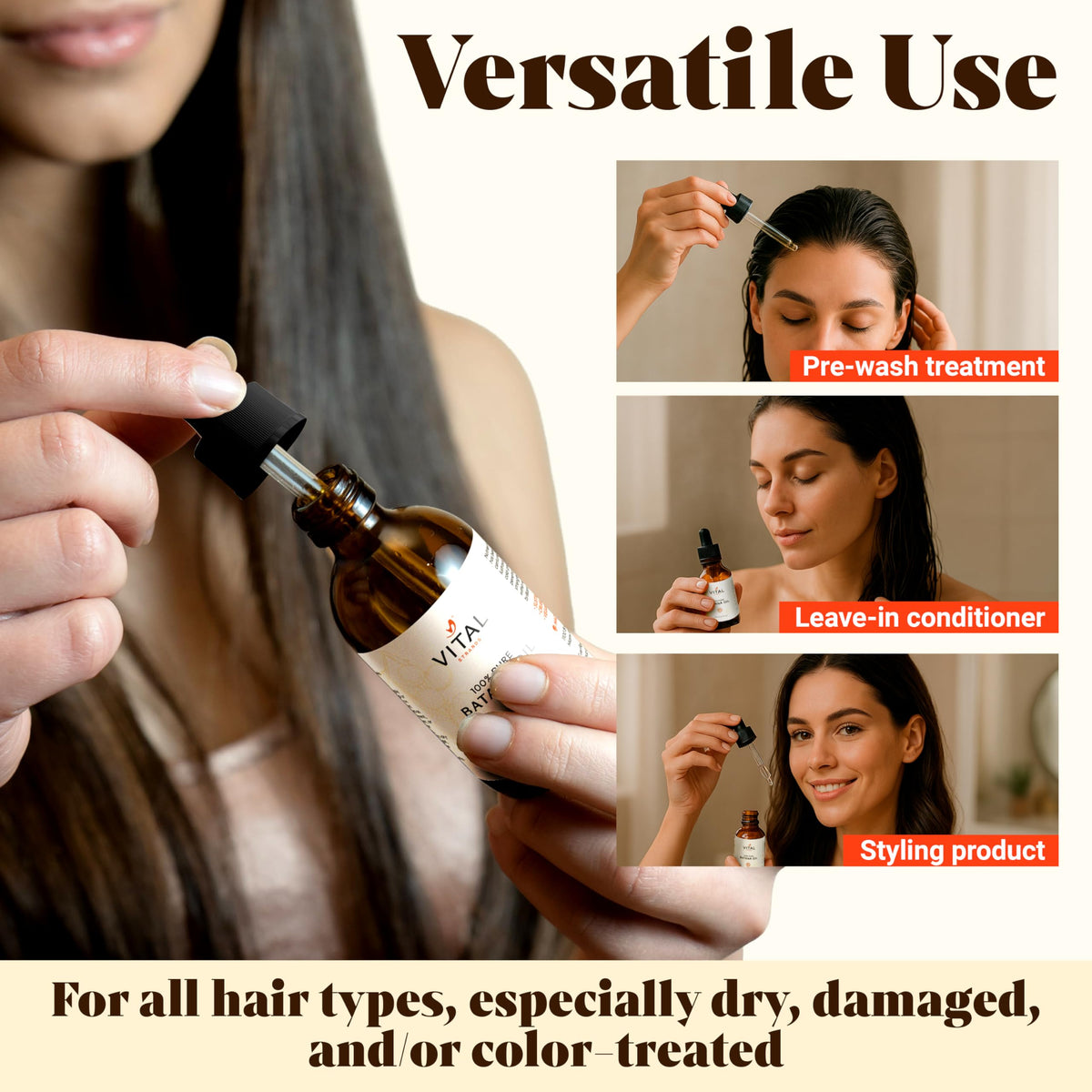 Vital Strands Batana Oil packaging details