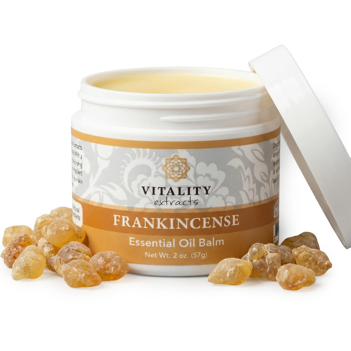 Vitality Frankincense Essential Oil Balm 2oz front view