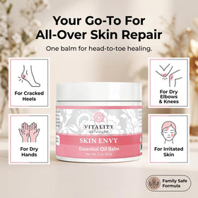 Vitality Skin Envy Balm in a lifestyle setting