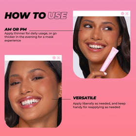 Vitamasques Lip Butter Balm Vanilla Creme in a beauty routine