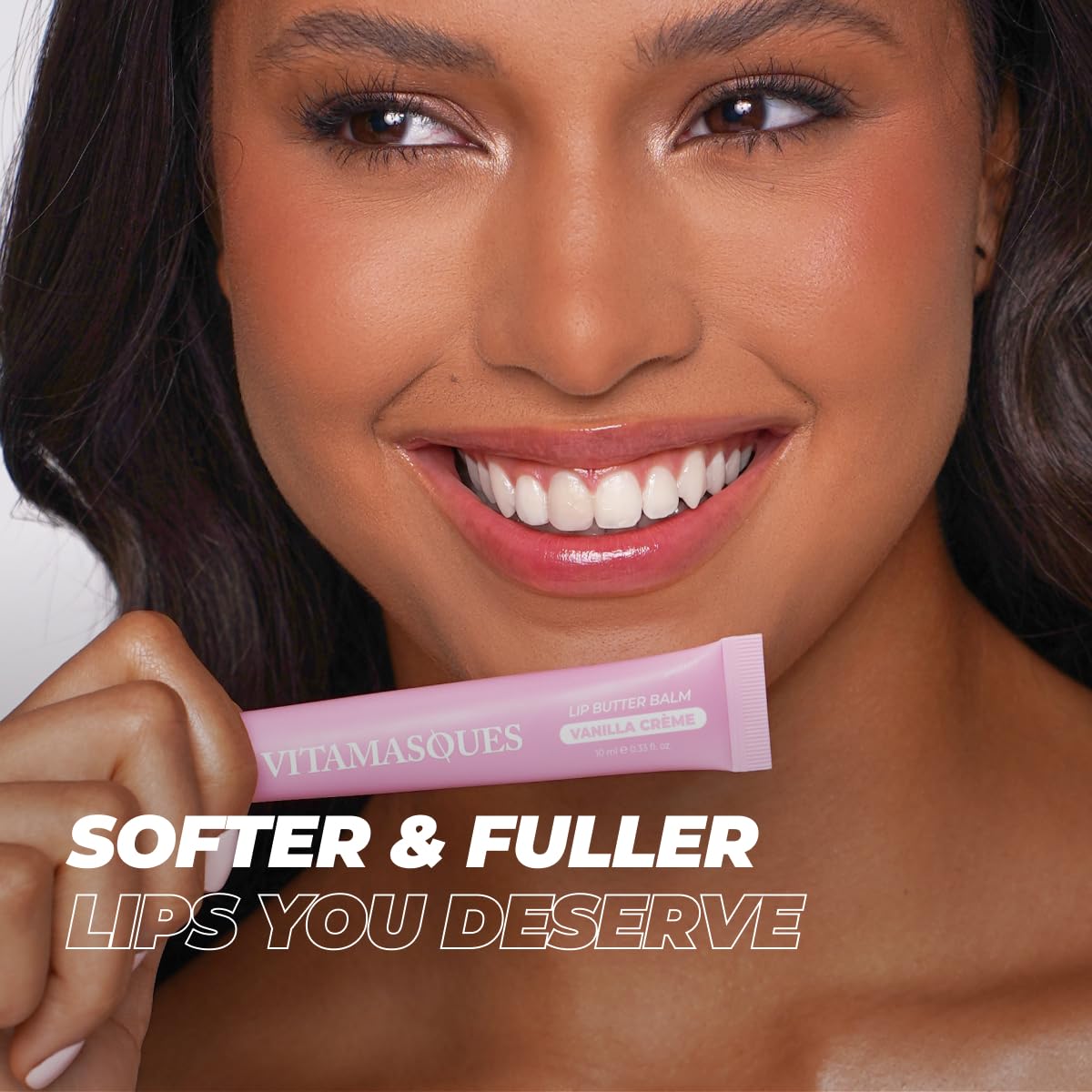 Vitamasques Lip Butter Balm Vanilla Creme with natural ingredients