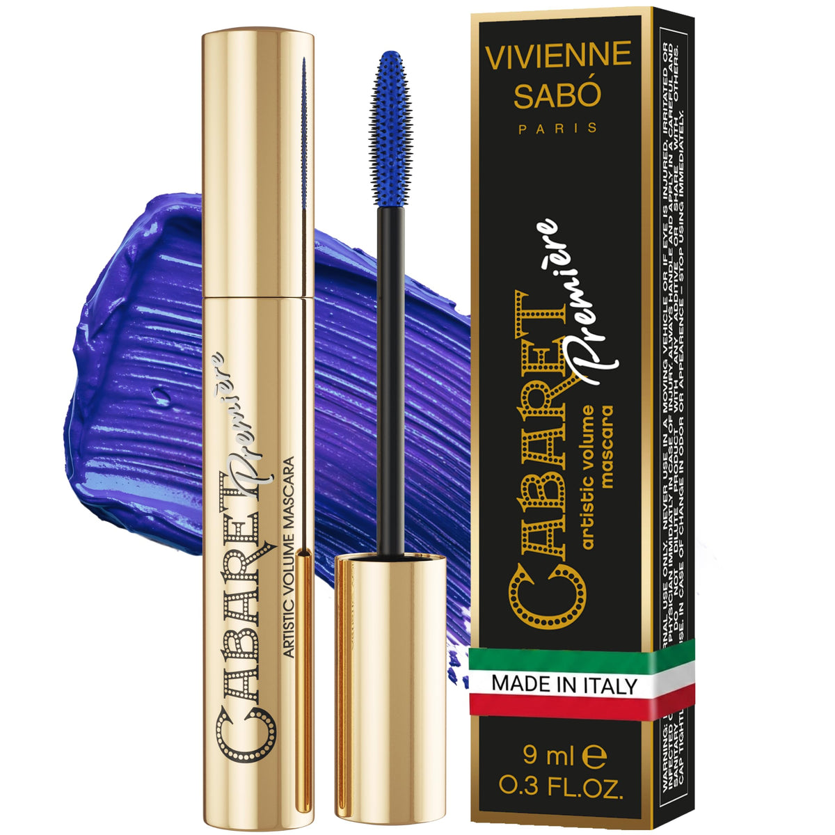 Vivienne Sabó Cabaret Premiere Blue Mascara 02 front view