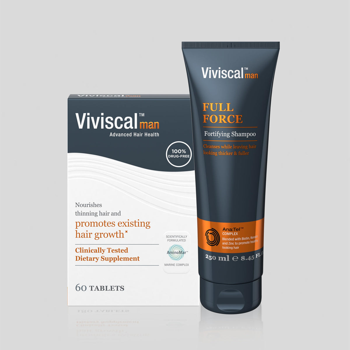 Viviscal Men's Hair Growth Supplements with natural ingredients