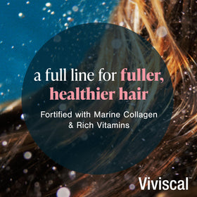 Viviscal Thickening Shampoo side view with cap