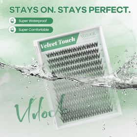 VLVLOCK lash clusters showing different lengths from 10-18mm