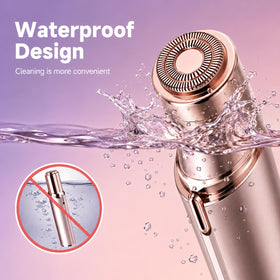 VOEOUFH Flawless Facial Hair Remover side view showing LED light