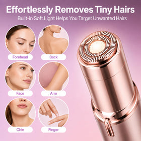 VOEOUFH Flawless Facial Hair Remover with USB charging cable