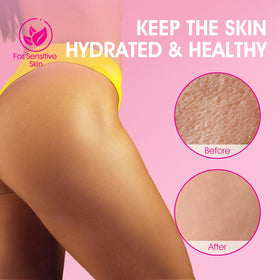 VOERUY Bikini Area Exfoliator 259g with walnut shell powder