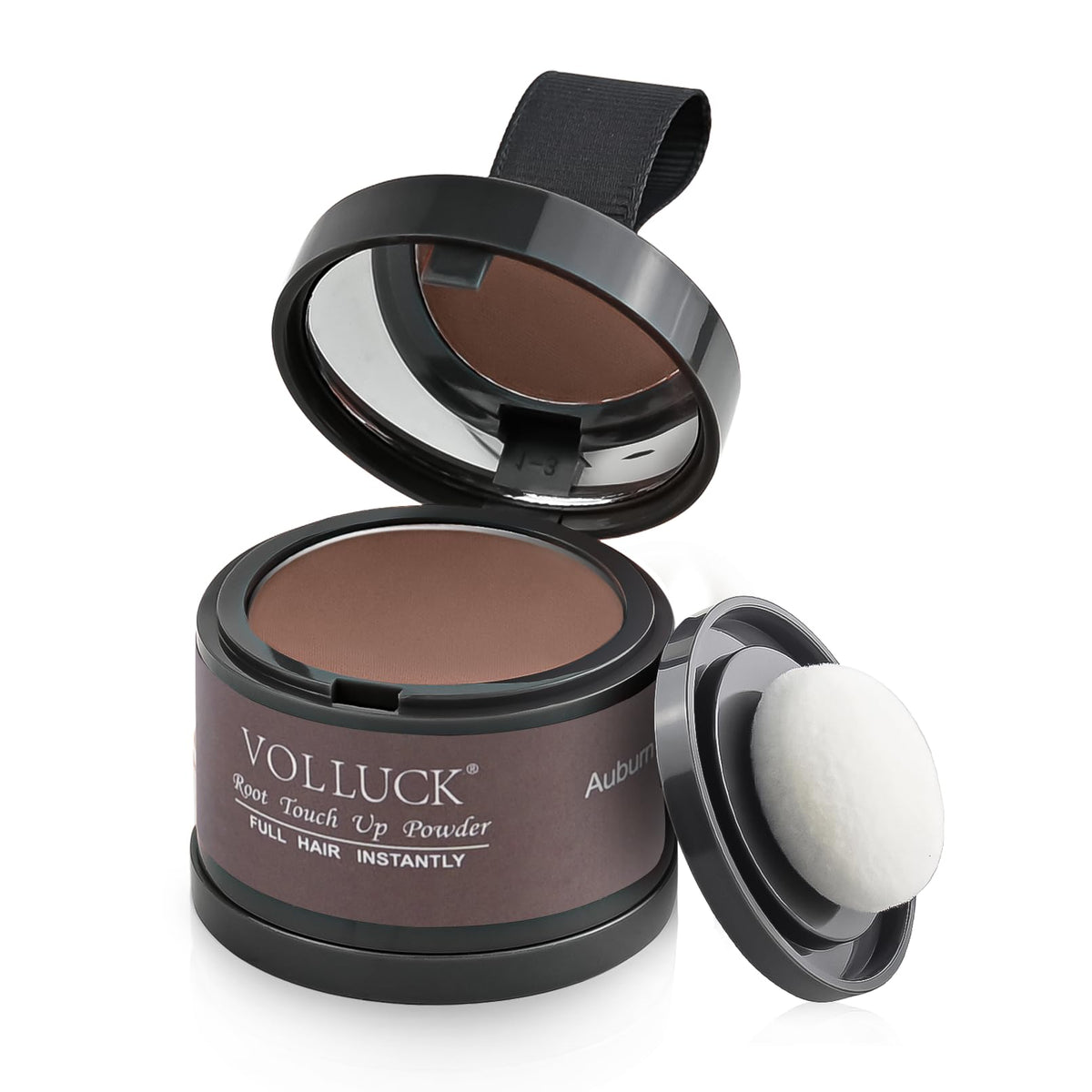 VOLLUCK Root Touch Up Powder Auburn front view
