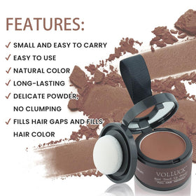 VOLLUCK Root Touch Up Powder Auburn packaging