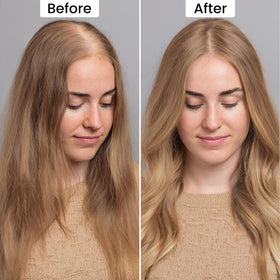 VOLLUCK Root Touch Up Powder Brown texture close-up