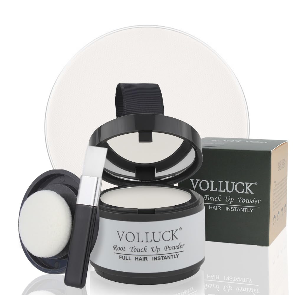 VOLLUCK Root Touch Up Powder front view with applicator