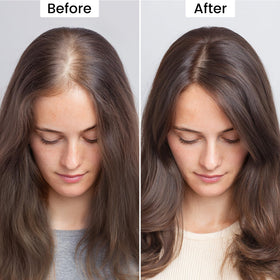 VOLLUCK Root Touch Up Powder Medium Brown side view