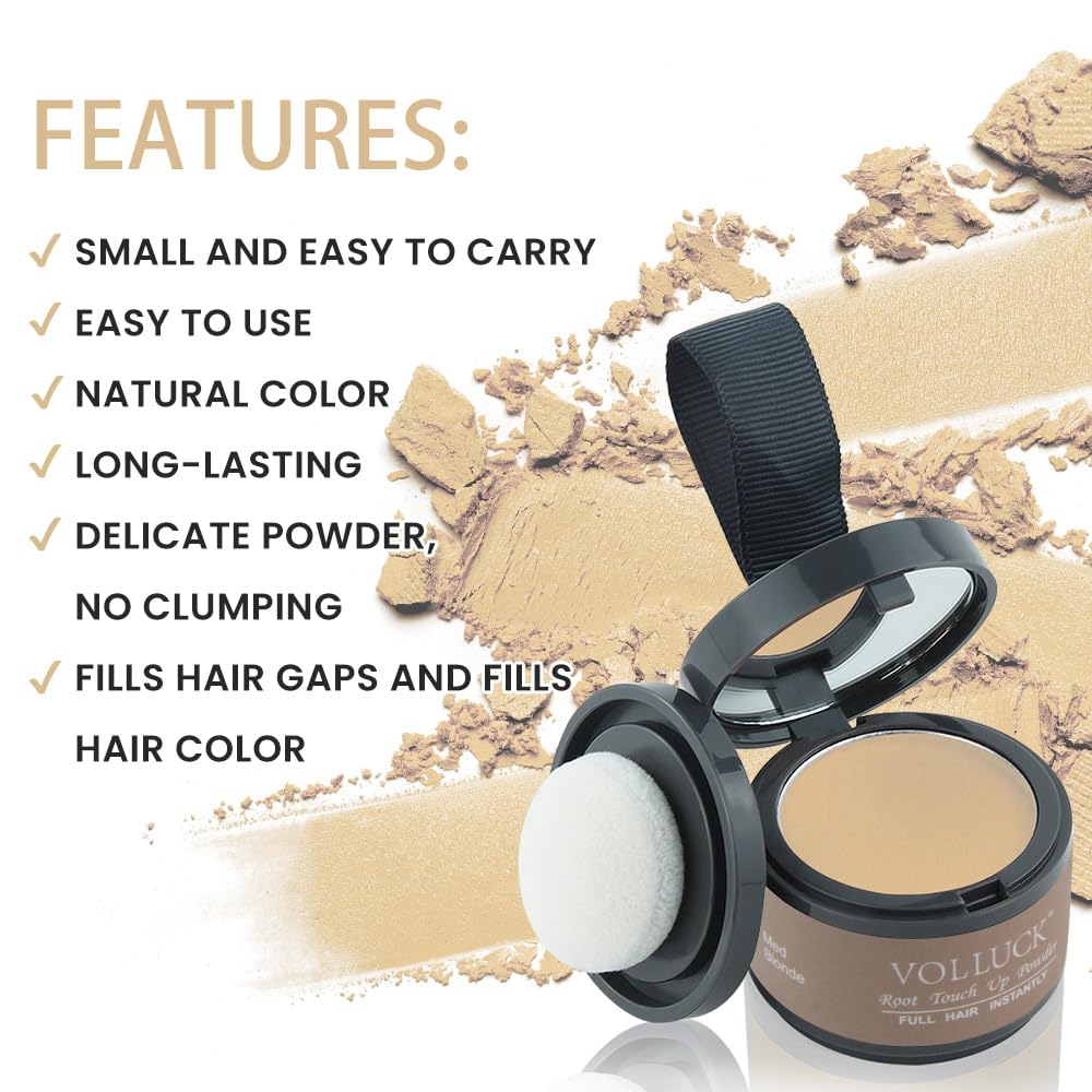 VOLLUCK Root Touch Up Powder packaging details