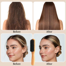 Volumizing teasing brush for added lift