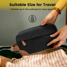 Vorspack Canvas Travel Toiletry Bag in different colours