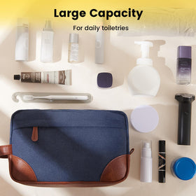 Vorspack Canvas Travel Toiletry Bag rear view
