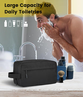 Vorspack Toiletry Bag in bathroom setting