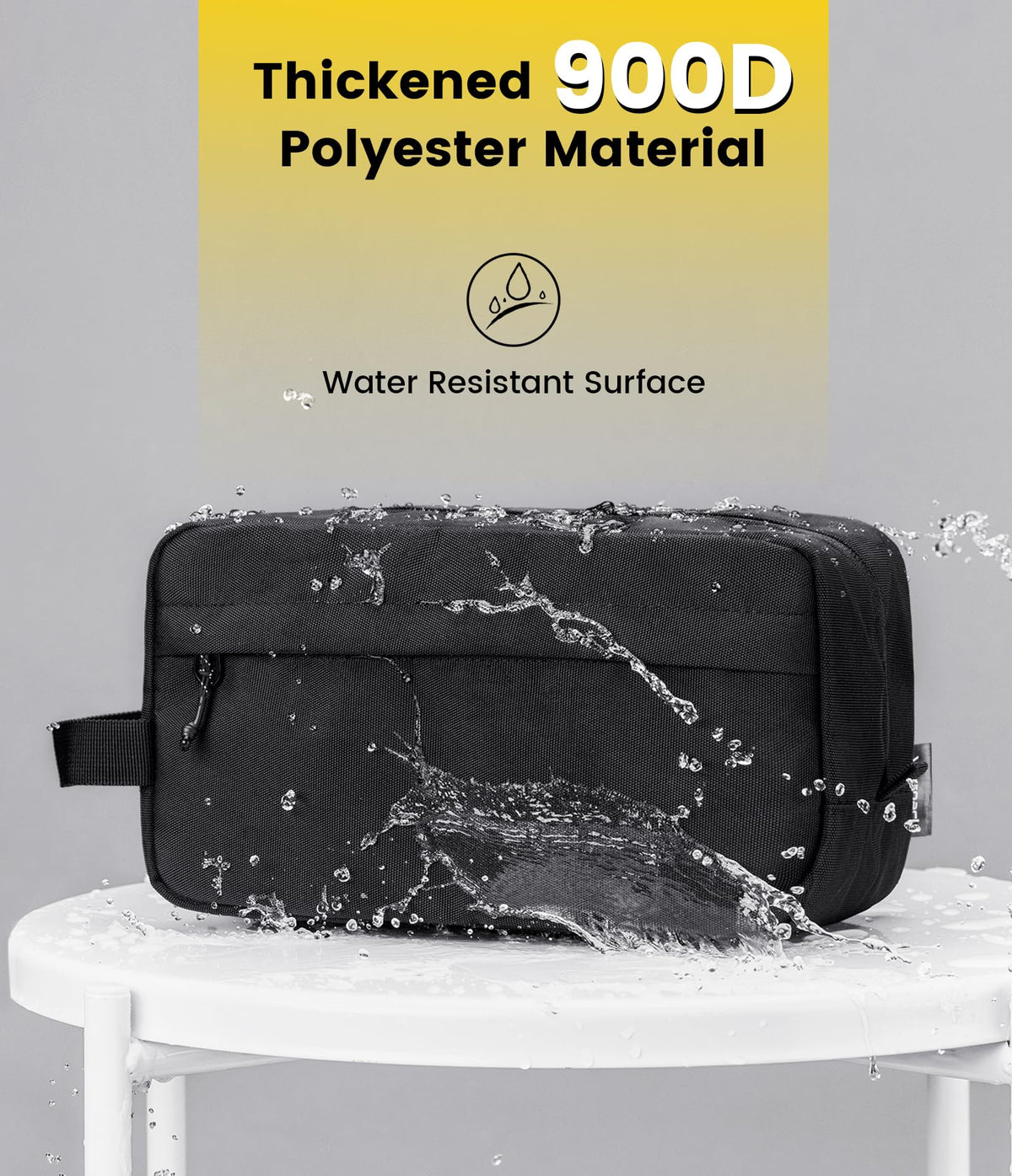 Vorspack Toiletry Bag packed in suitcase