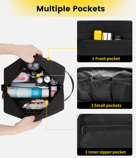 Vorspack Toiletry Bag with smooth zipper and handle