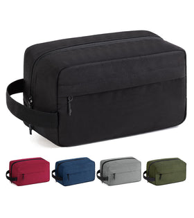 Vorspack Travel Toiletry Bag front view in black