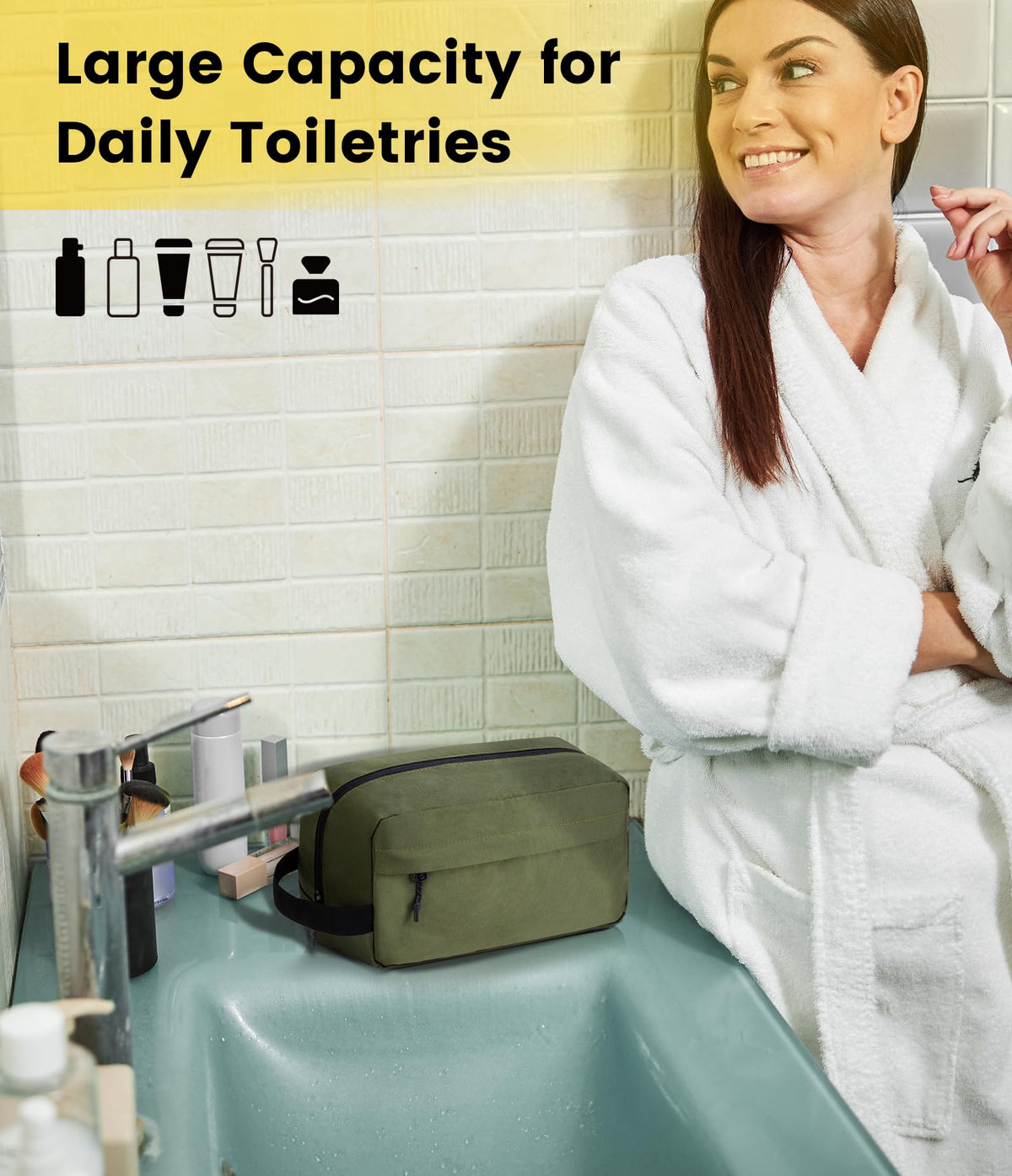 Vorspack Travel Toiletry Bag in different colour options