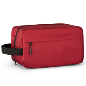 Vorspack Travel Toiletry Bag maroon front view