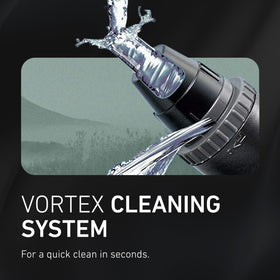 Vortex cleaning system of Panasonic Men's Ear and Nose Hair Trimmer