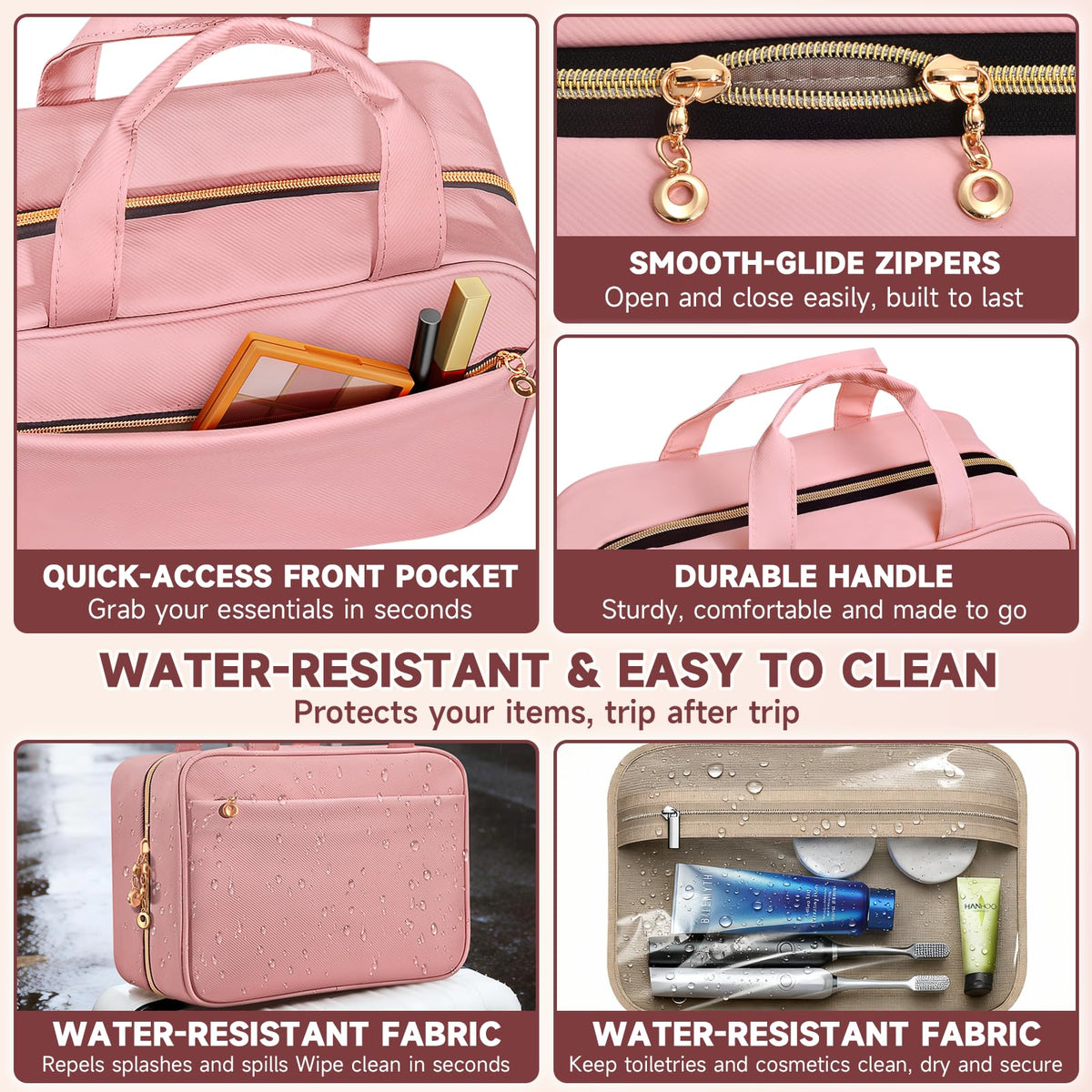Voyree Travel Toiletry Bag side view