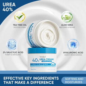 VREKEF Urea Cream 40% close-up of texture