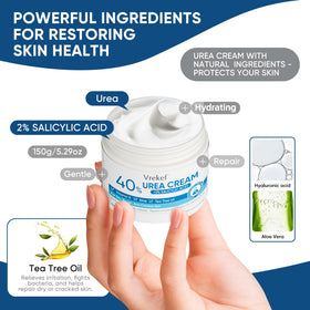 VREKEF Urea Cream 40% in lifestyle setting