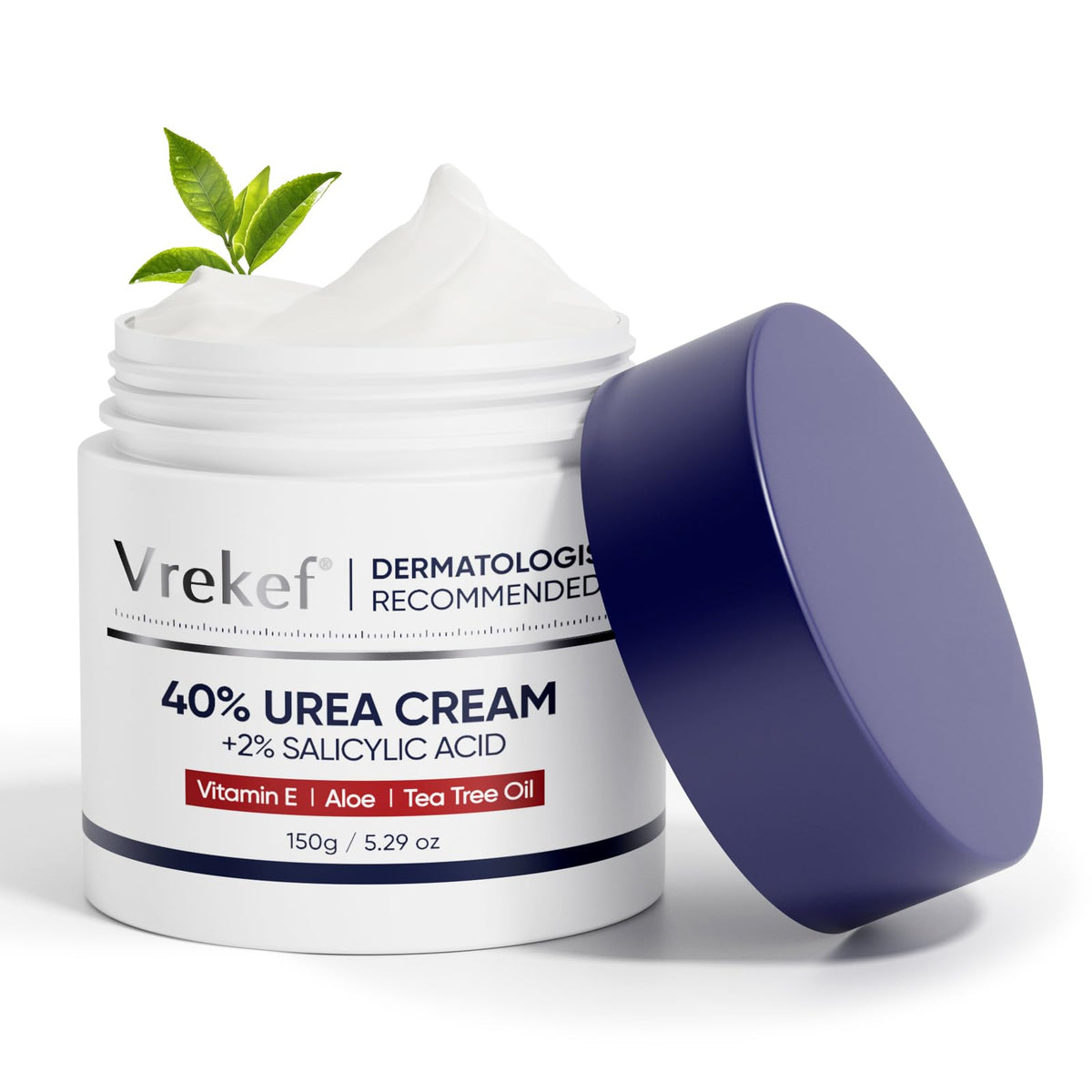 VREKEF Urea Cream 40 Percent front view with packaging