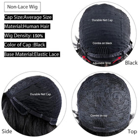 VRZ Pixie Cut Wig packaging display