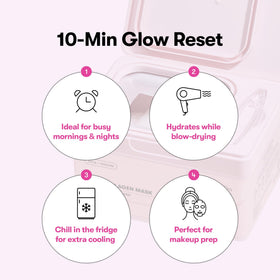 VT COSMETICS CICA Collagen Daily Mask texture on skin
