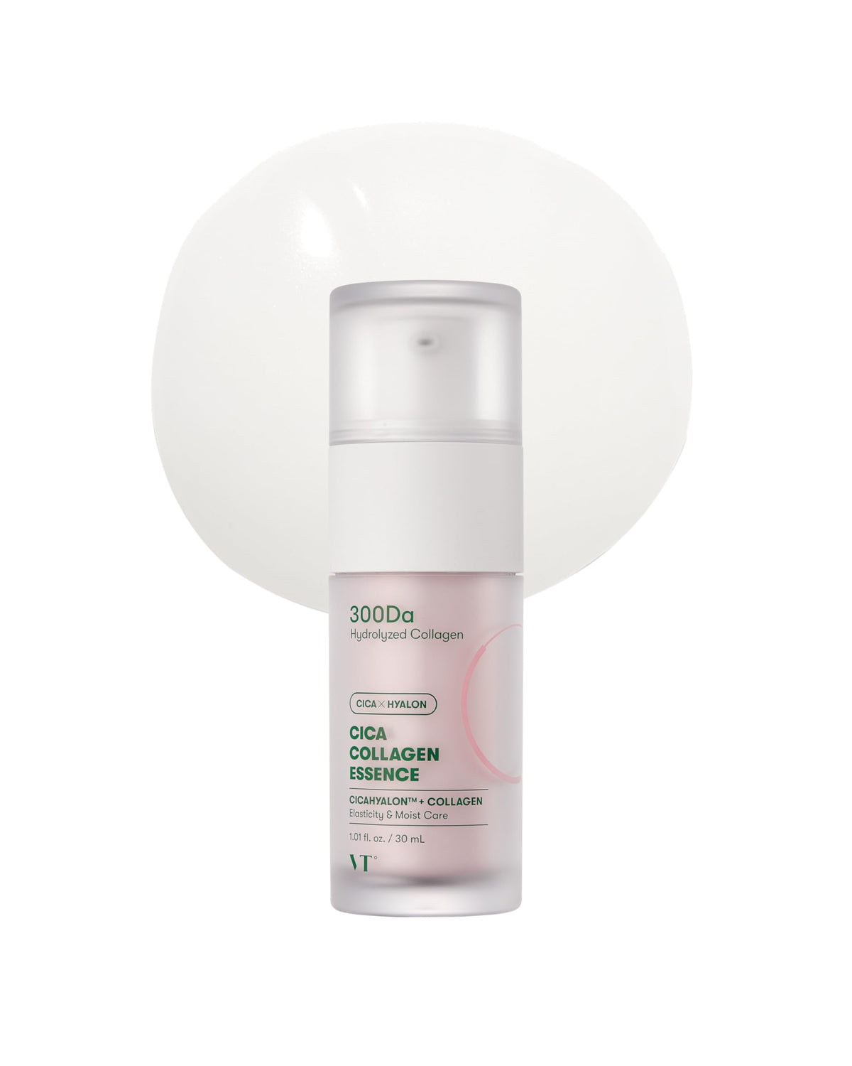 VT COSMETICS Cica Collagen Essence pink serum front view