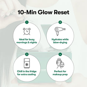 VT COSMETICS CICA Daily Soothing Mask application on skin