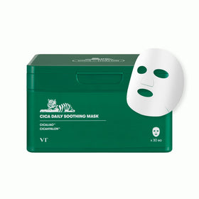 VT COSMETICS CICA Daily Soothing Mask box front view