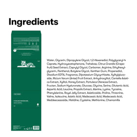 VT COSMETICS CICA Daily Soothing Mask in refrigerator