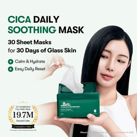VT COSMETICS CICA Daily Soothing Mask sheet close-up
