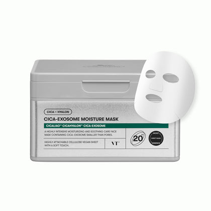 VT COSMETICS Cica-Exosome Moisture Mask packaging front view