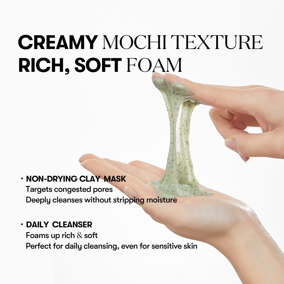 VT COSMETICS CICA Mask Cleanser texture close-up