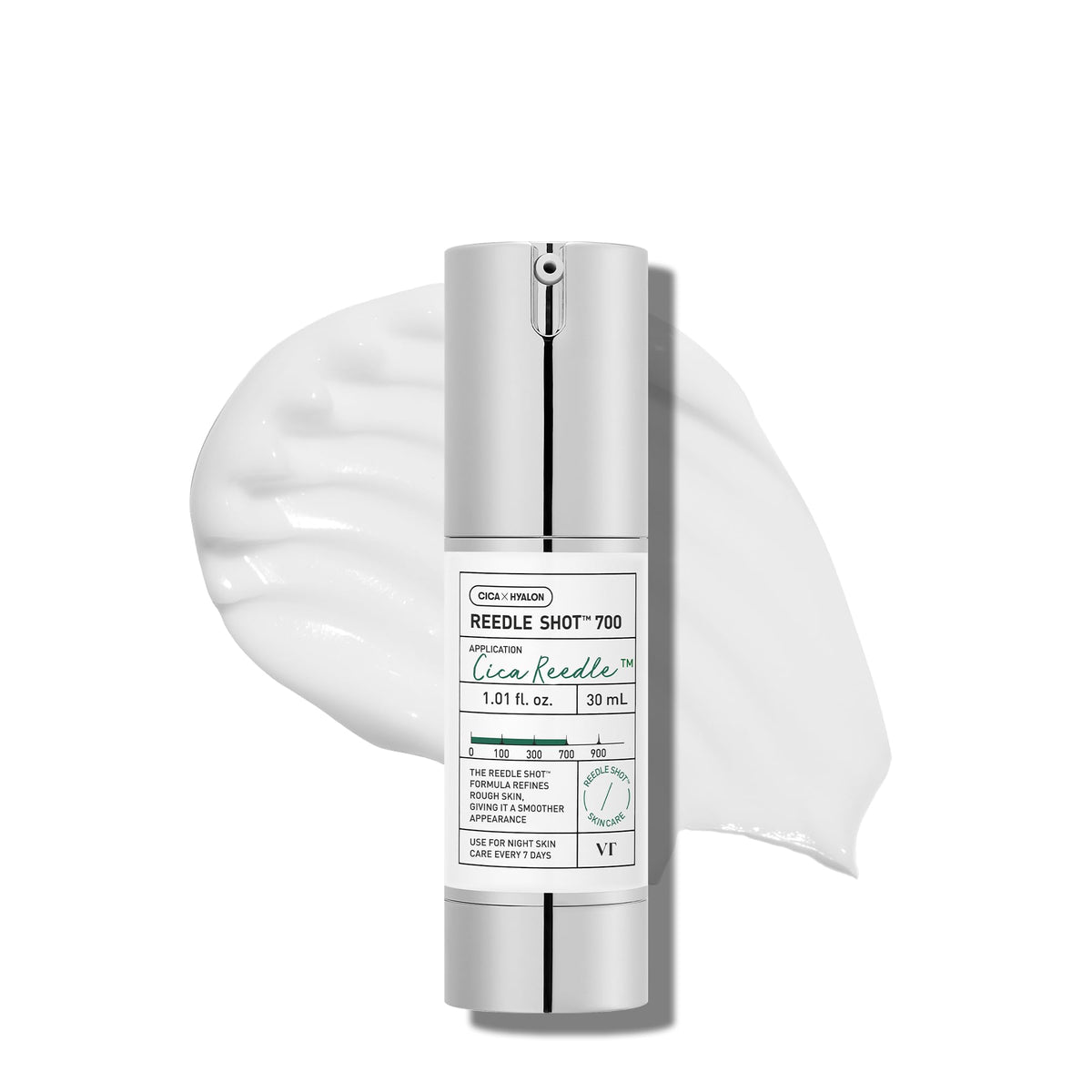 VT COSMETICS CICA Reedle Shot 700 Microneedling Serum front view