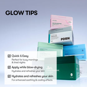VT COSMETICS CICA Reti-A Daily Mask in use