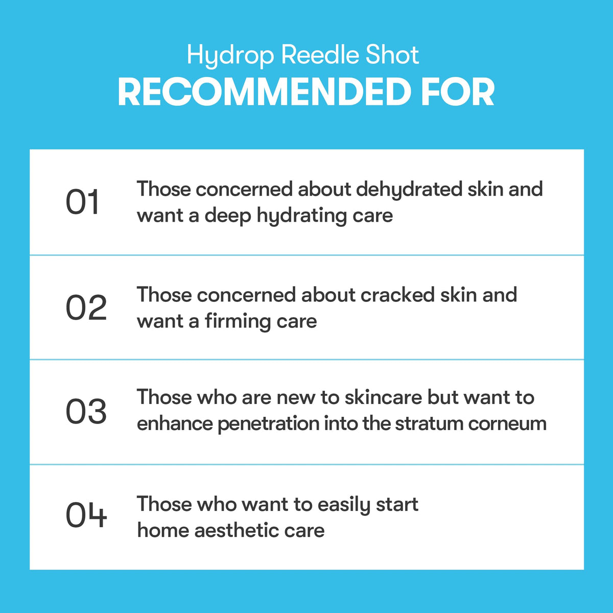 VT COSMETICS Hydrop Reedle Shot 100 Serum 50ml ingredients list