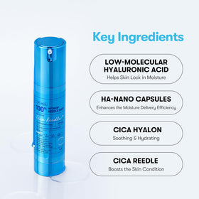 VT COSMETICS Hydrop Reedle Shot 100 Serum 50ml texture on skin