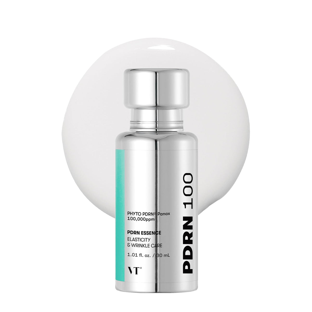 VT COSMETICS PDRN 100 Essence front view with packaging